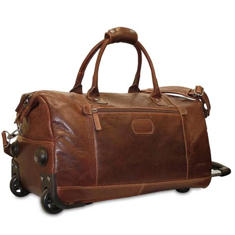 coach duffle bag with wheels.